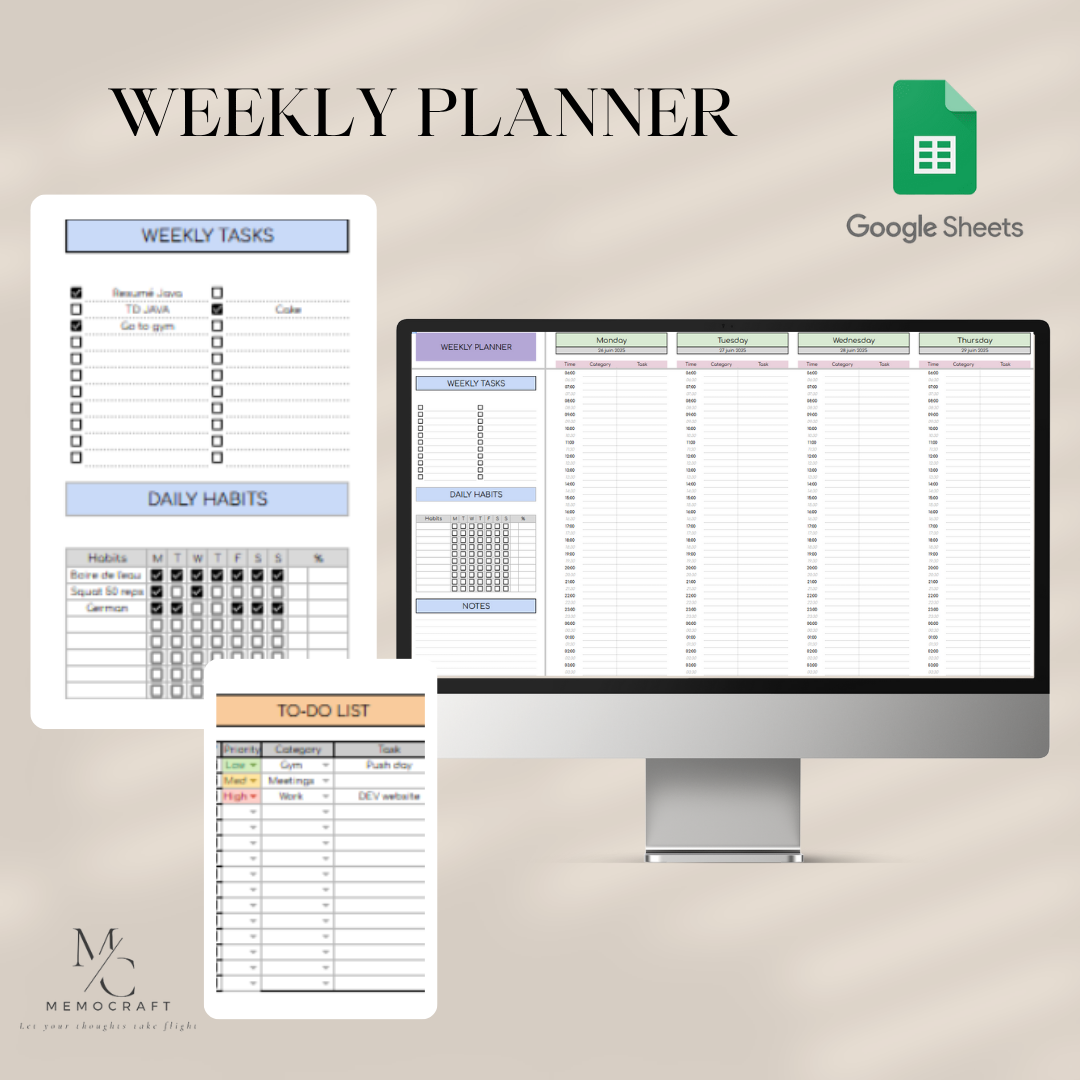 Weekly Planner